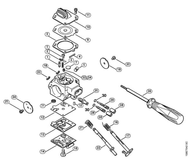 Stihl 029 Carburetor - K-Group
