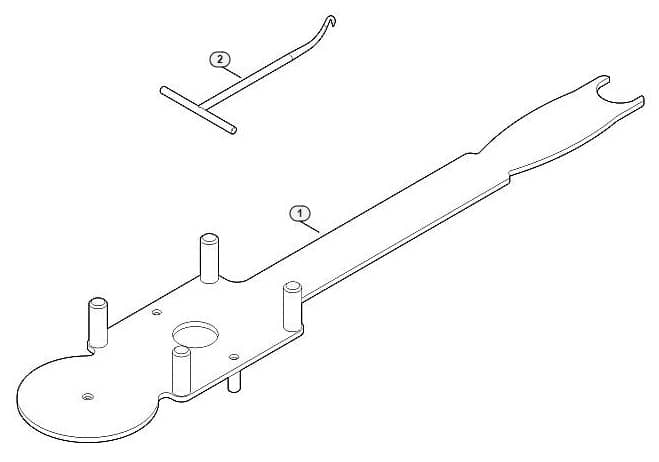 Genuine Stihl RM650.0 V / I - Special tool
