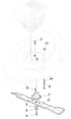 HP180 - 2013-2014 - 299174623/SF - Mountfield Rotary Mower Blade Diagram
