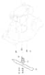 HW531 PD - 2022 - 294556043/M22 - Mountfield Rotary Mower Blade Diagram