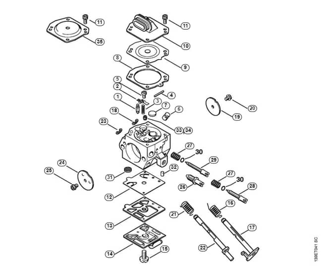 Stihl 029 Carburetor - J-Group