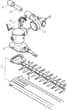 MB 36D - 2006-2007 - 284121003/MO6 - Mountfield Brushcutter Hedge Trimmer Diagram