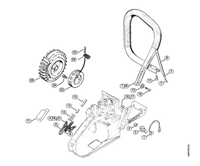Stihl 034 Heating - S-Group