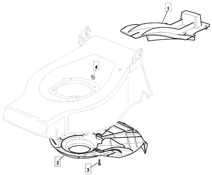 MLF 48 TRHGR - 2009 - 291487038/MFR - Mountfield Rotary Mower Belt Protection Diagram