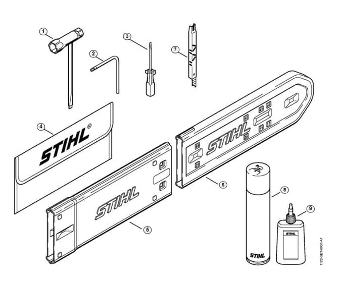 Stihl 066 W Tools, Extras - S-Group