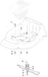 M512 PD 3S BW - 2010 - 292157838/M10 - Mountfield Rotary Mower Blade Diagram
