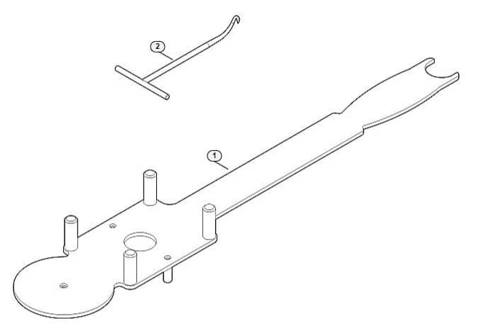 Genuine Stihl RM443.0 T / G - Special tool