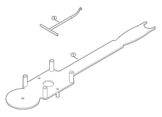 Genuine Stihl RM448.0 T / G - Special tool