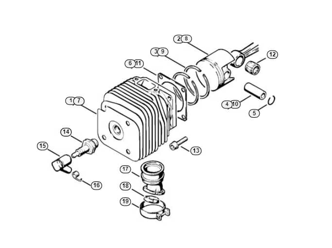 Stihl 056 M Cylinder - C-Group