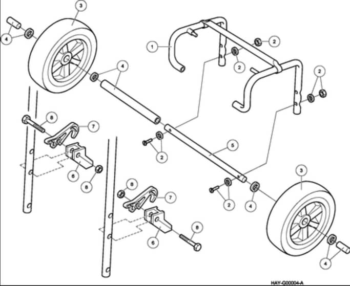 Allen Hovertrim 18" - 180E (180E280000001 - 180E290999999) - Kit - Undercarriage