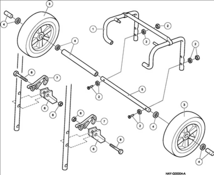 Allen Hovertrim 21" - 182E (182E280000001 - 182E290999999) - Kit - Undercarriage