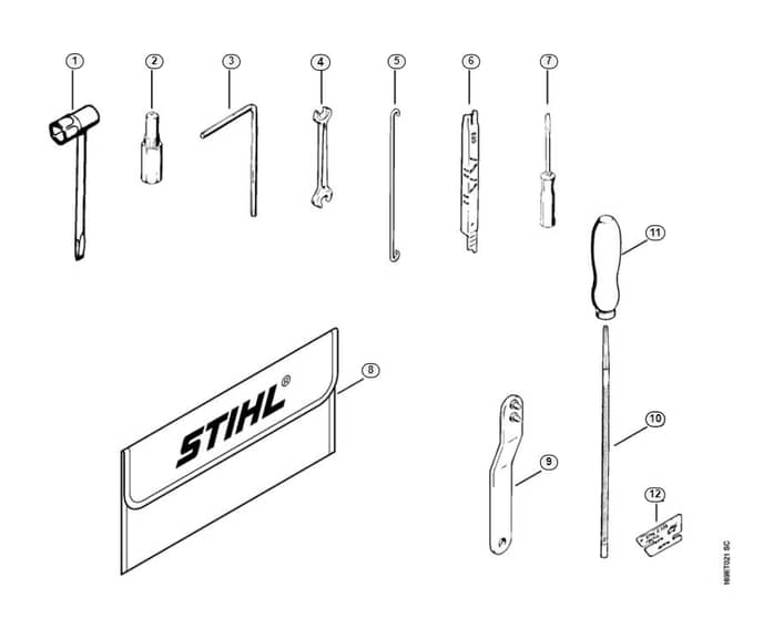 Stihl 032 Av Tools, Extras - K-Group