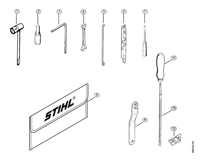 Stihl 032 Aveqz Tools, Extras - K-Group