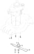 HP46 - 2019 - 295491048/M19 - Mountfield Rotary Mower Blade Diagram