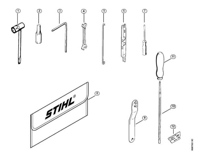 Stihl 032 Avew Tools, Extras - K-Group