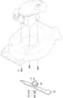 HP45 - 2020-2022 - 2L0481048/AMZ - Mountfield Rotary Mower Blade Diagram