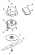 PRINCESS 34 Li - 2019-2020 - 294343063/M19 - Mountfield Rotary Mower Blade Diagram