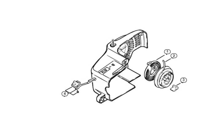 Stihl 010 Aveq Rewind Starter - P-Group