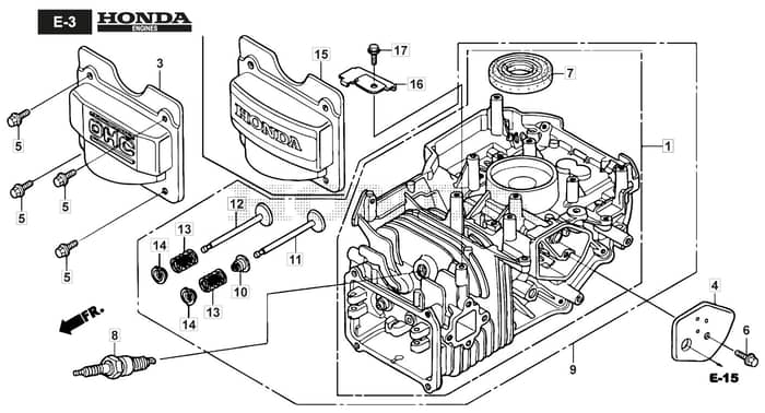 HP42 H - 2016-2017 - 295441038/BQ - Mountfield Rotary Mower Cylinder Diagram