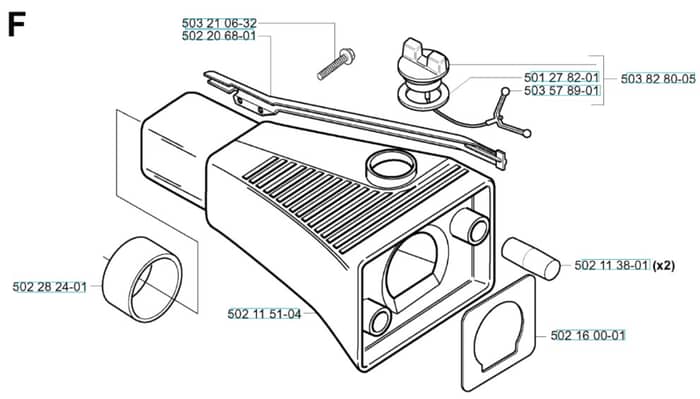 Husqvarna 240R - 2005-Current - Fuel Tank