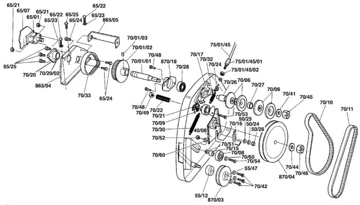 Atco Windsor 12S - F016302142 - Drive Assembly