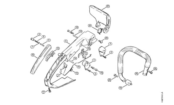 Stihl 015 Ave Handle - H-Group