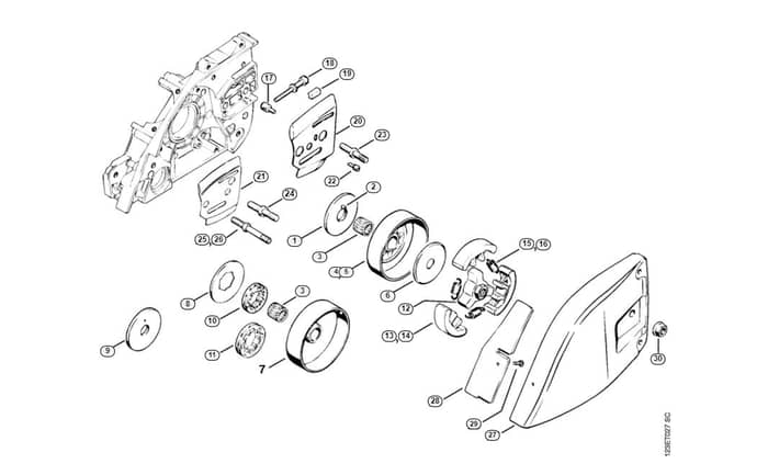Stihl 056 Clutch - F-Group