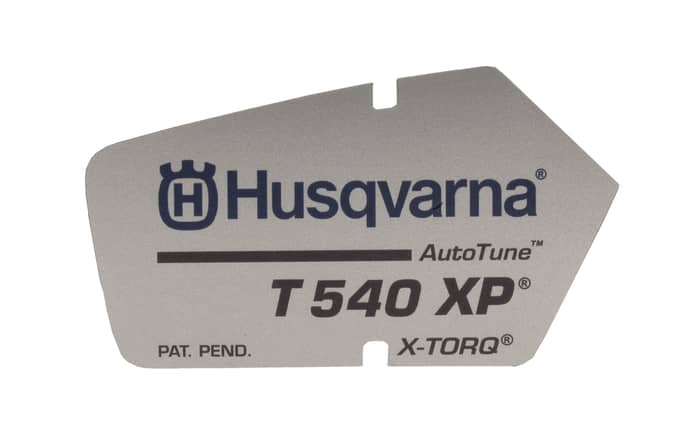 Genuine Husqvarna T540XP Decal - 506 94 19-01