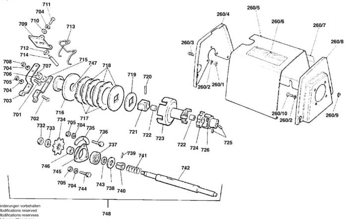 Atco Club B20 - F016L80419 - Drive Assembly 01