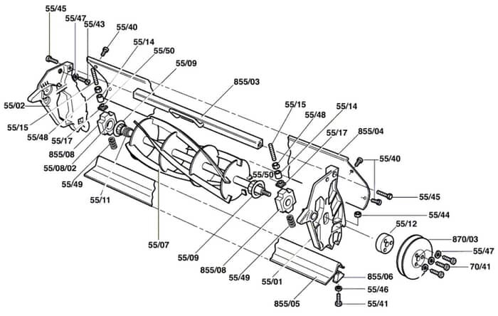 Atco Windsor 12 - F016302242 - Cutter Assembly