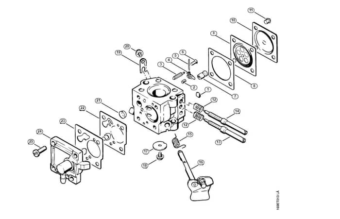 Stihl 032 Aveqz Carburetor - H-Group