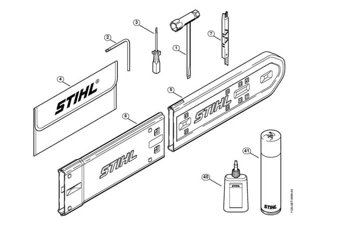 Stihl 046 W Tools, Extras - P-Group