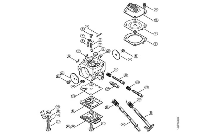 Stihl 046 Magnum Carburetor - M-Group
