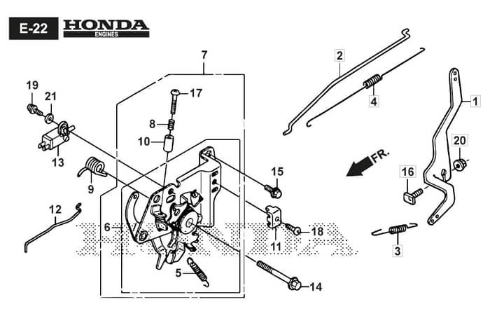 HP425 - 2019-2021 - 2L0431038/M19 - Mountfield Controls Diagram