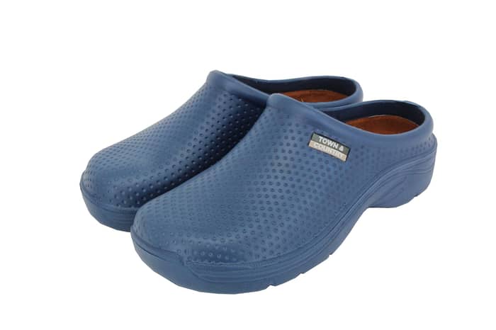 Town & Country Eva Cloggies Navy Size 10 - TFW6596