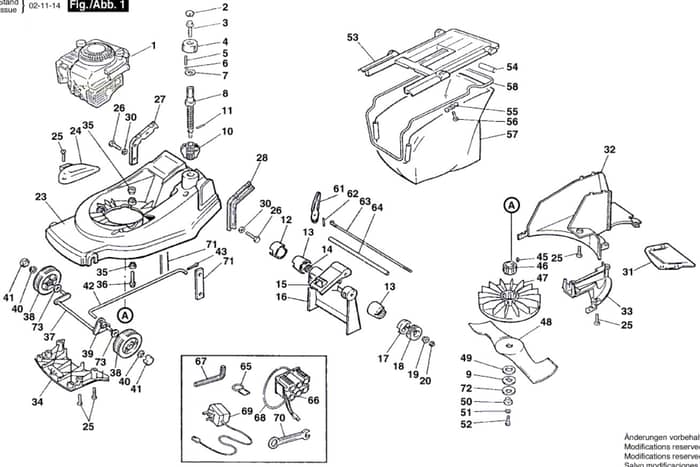 Atco Admiral 16SE - F016L80473 - Main Assembly