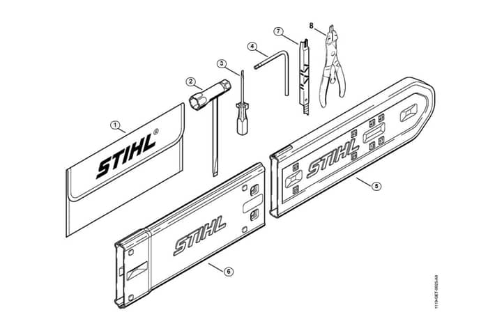 Stihl 038 W Tools, Extras - Q-Group