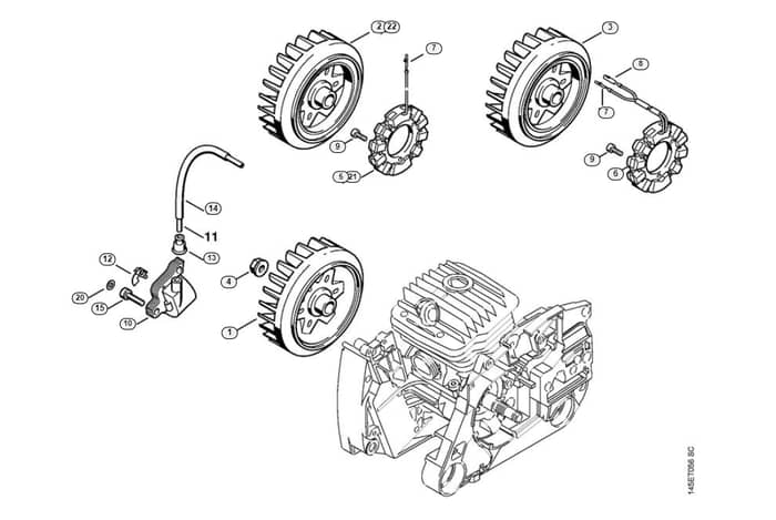 Stihl 046 W Ignition System - F-Group
