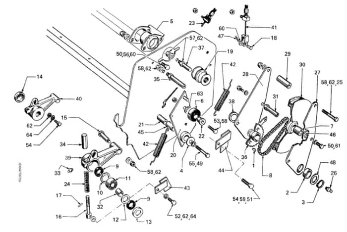 Hayter Ambassador 2 - 064 (064-007067 - 064-099999) - Transmission Assembly