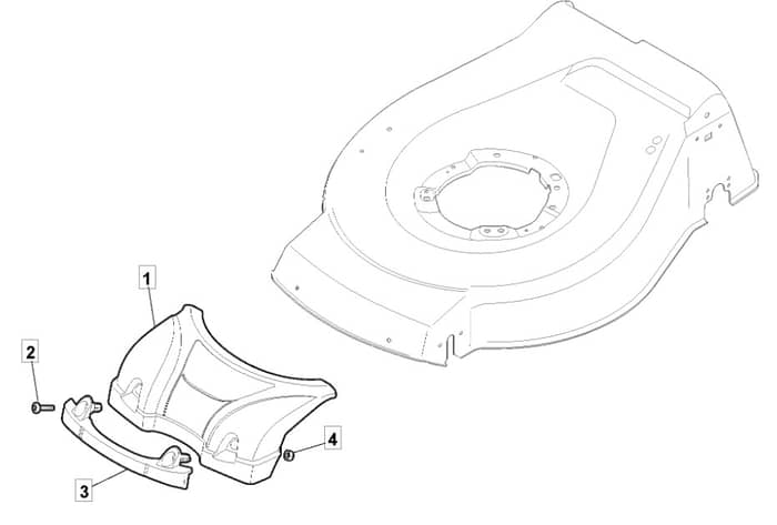 MLFW 5360 TRBQ - 2011 - 299536823/MFR - Mountfield Rotary Mower Mask Diagram