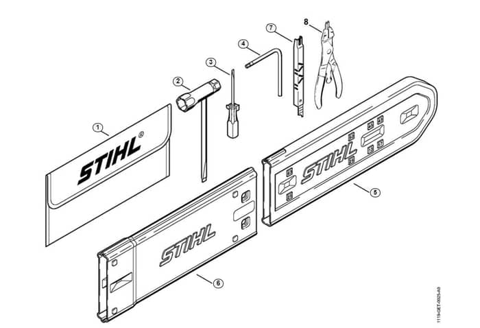 Stihl 038 Mw Tools, Extras - Q-Group