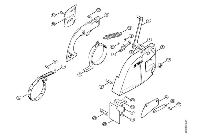 Stihl 056 Chain Brake - G-Group