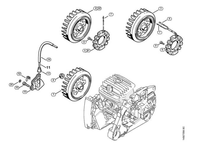 Stihl 046 Magnum Br Ignition System - F-Group