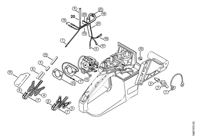 Stihl 036 Arctic  Heating - Q-Group