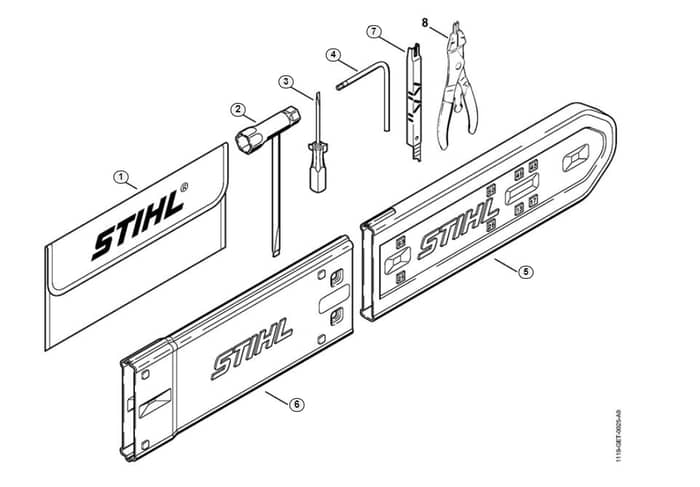 Stihl 038 M Tools, Extras - Q-Group