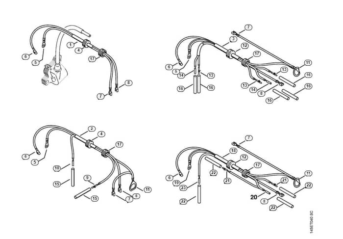 Stihl 046 C Wiring Harness - G-Group