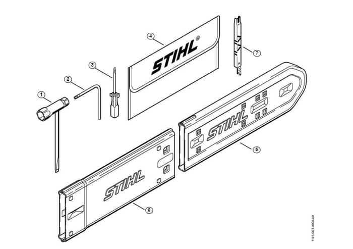 Stihl 024 Wb Tools, Extras - P-Group