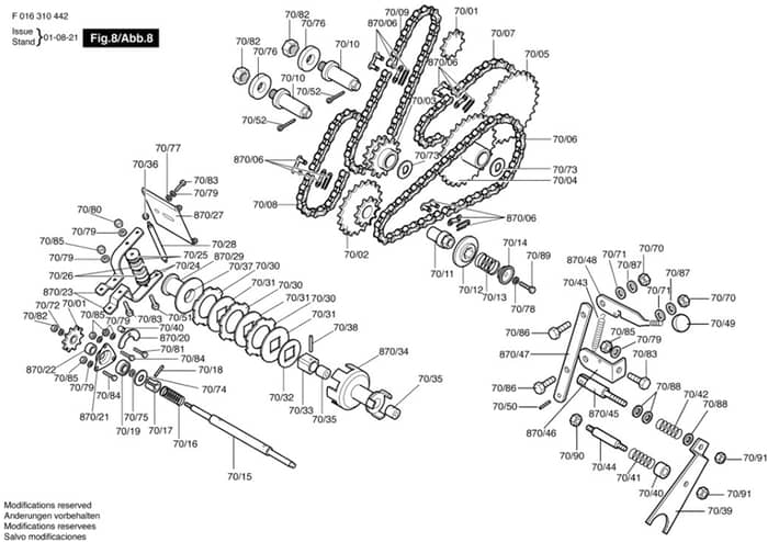 Allett Buckingham 20H Drive Assembly
