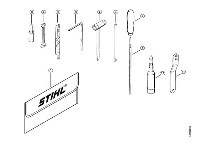 Stihl 041 Avq Tools, Extras - M-Group