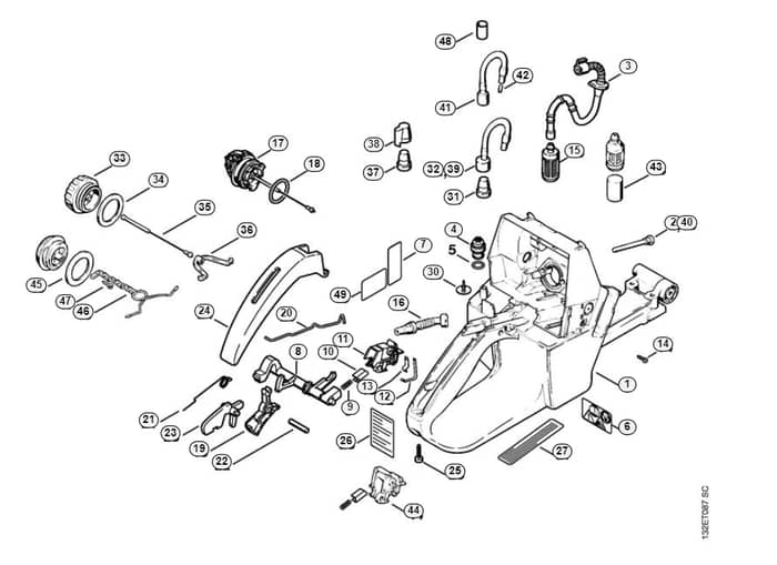 Stihl 044 Tan Housing - H-Group